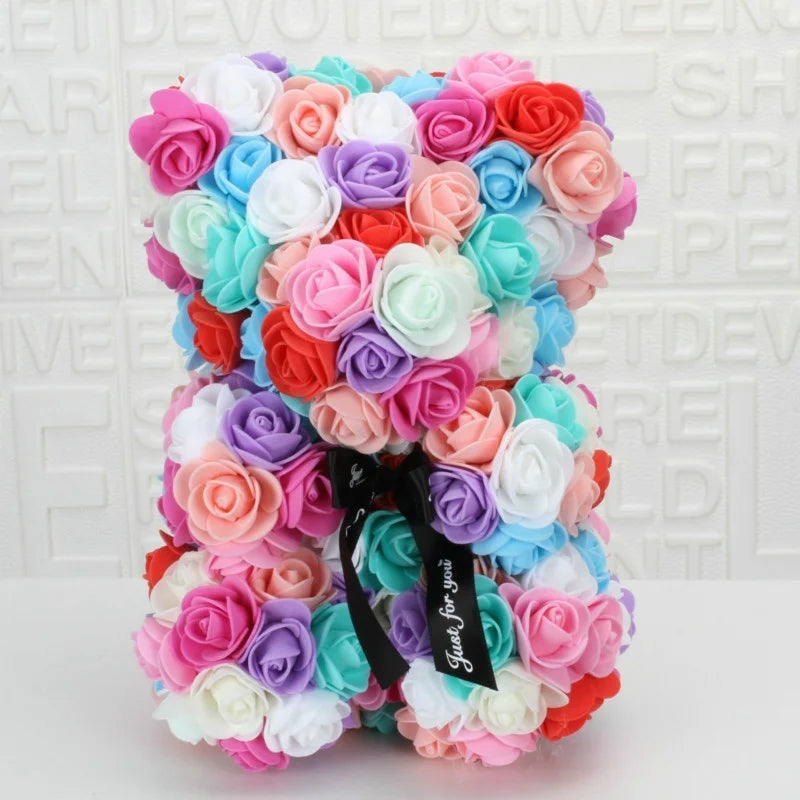 Romantic Rose Bear Bouquet